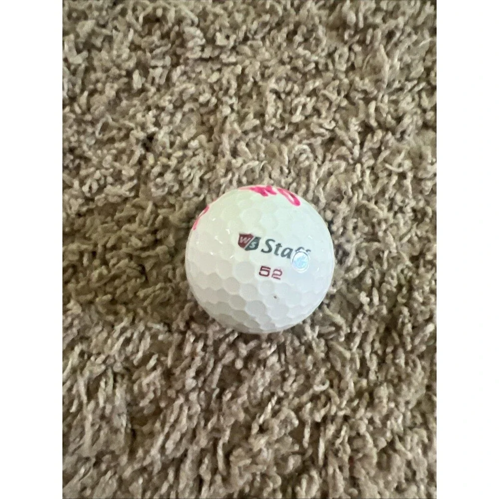 Paula Creamer Signature LPGA Autograph Golf Ball Wilson Staff